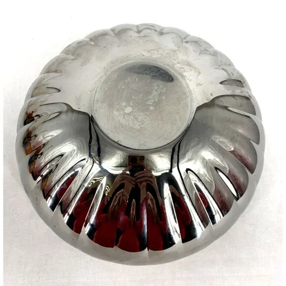 Georg Jensen Bernadotte Stainless Steel Large Bowl 10" Dia Denmark - Picture 8 of 9